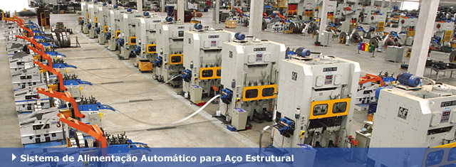 Sistema de alimentao automtico para ao estrutural