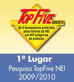 Tecnopress é primeiro lugar no Top Five